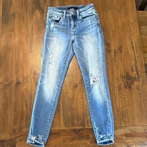 Flying Monkey Mid Rise Ankle Skinny